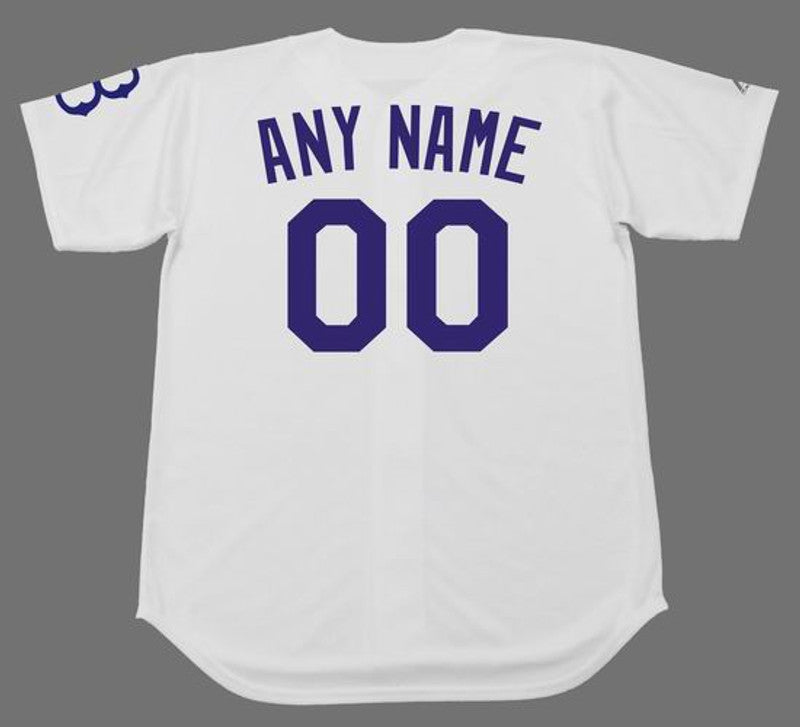 BD BD 1950s Cooperstown Throwback Custom Name Number Stitched Jersey, Vintage Baseball Jersey, Retro Sewn Jersey