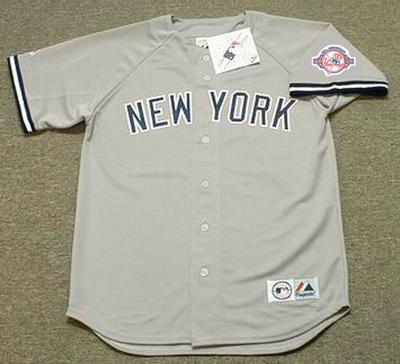 DJ NYY 2003 Throwback Away Baseball Stitched Jersey, Vintage Baseball Jersey, Retro Sewn Jersey