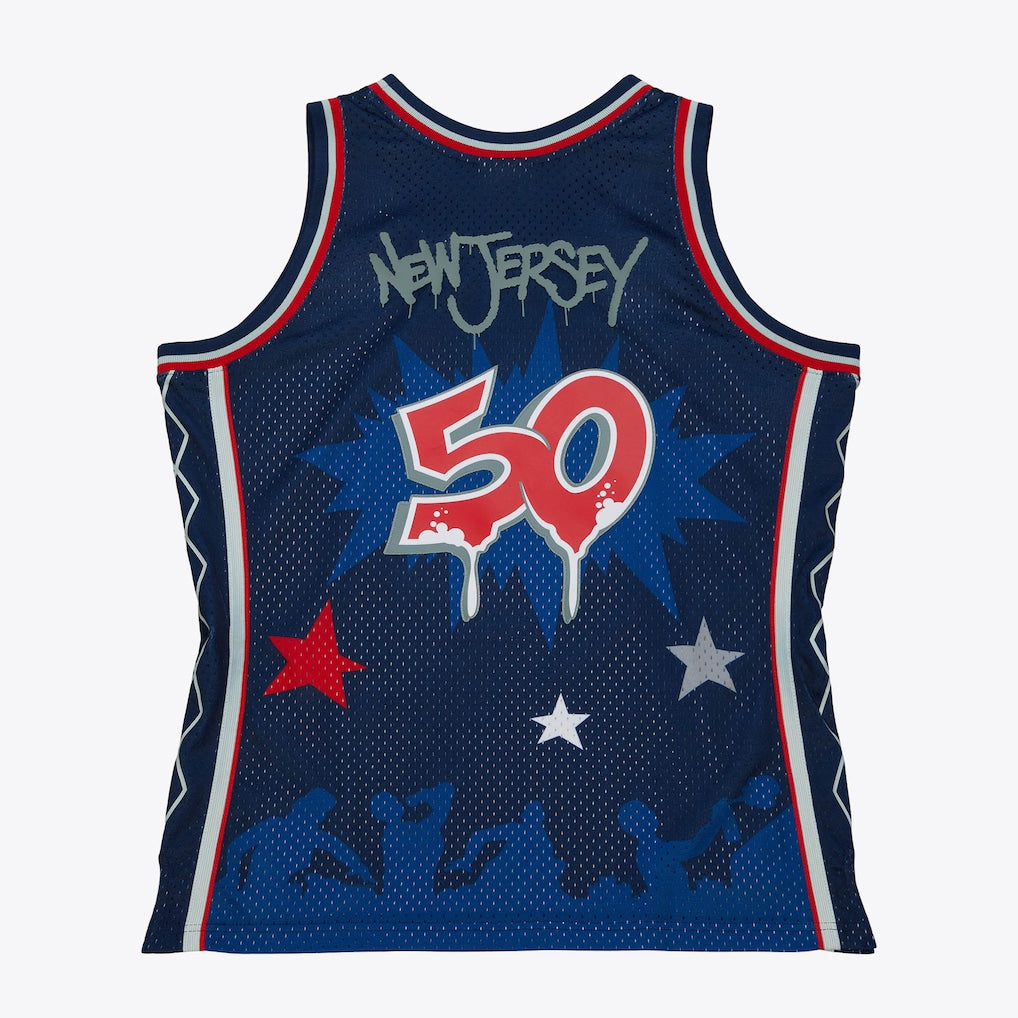 New Jersey Nets M&N x Tats Cru Jersey RTJ Basketball 144