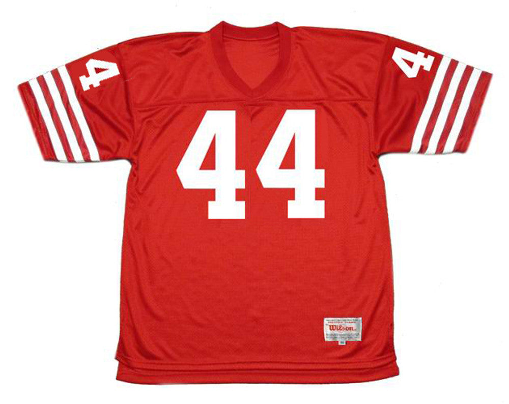 TORA SF 49ers 1988 Throwback Home Football Jersey, Retro Stitched Jersey