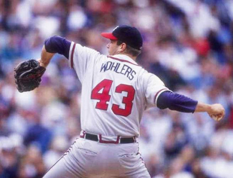 Mark Wohlers Atlanta Braves 1996 Baseball jersey retro stitched fan gear RTJ00015