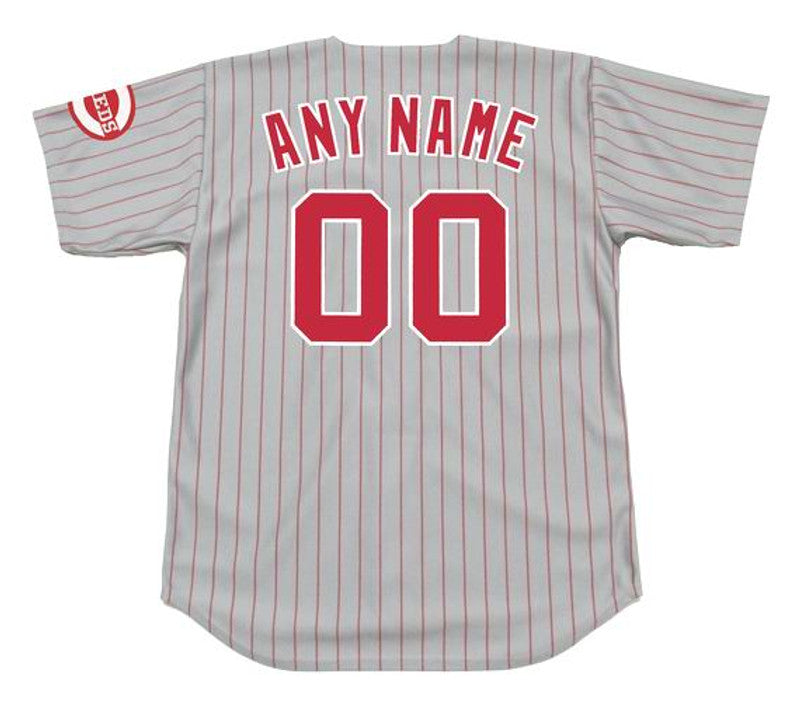 CR CR 1990s Throwback Away Custom Name Number Stitched Jersey, Vintage Baseball Jersey, Retro Sewn Jersey