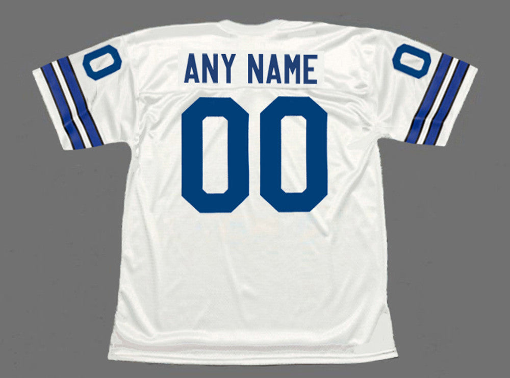 DC 1970's Throwback Home Custom Jersey Name Number, Retro Stitched Jersey