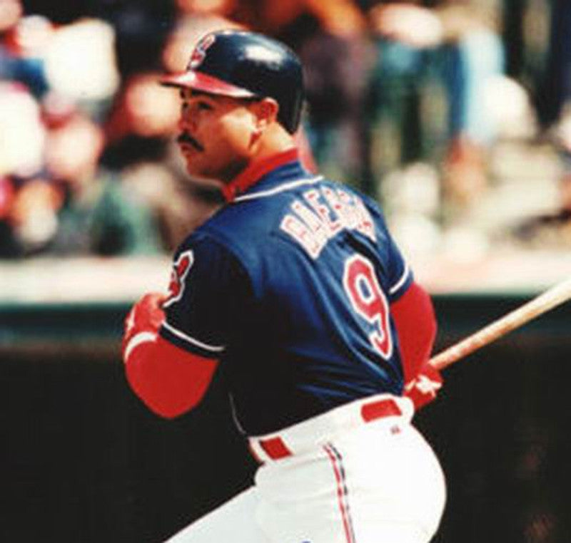 Carlos Baerga Cleveland Indians 1995 Baseball jersey retro stitched fan gear RTJ01545