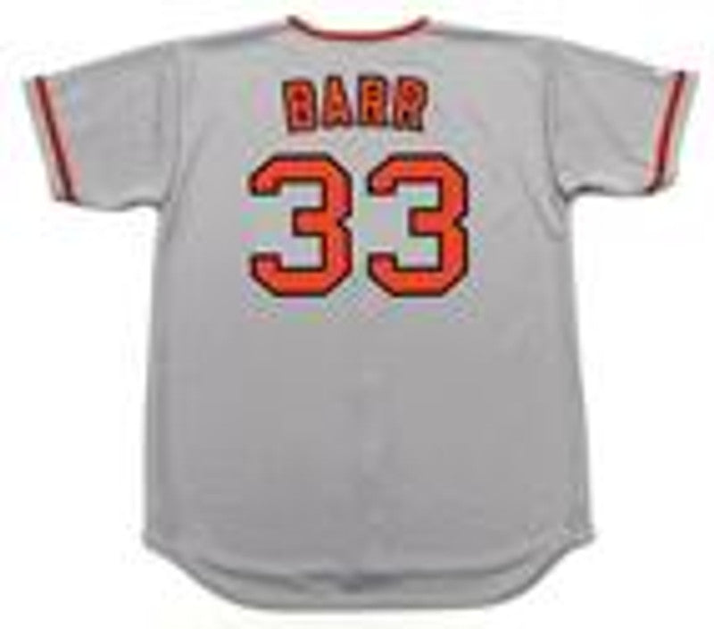 Jim Barr San Francisco Giants 1973 Baseball jersey retro stitched fan gear RTJ00581