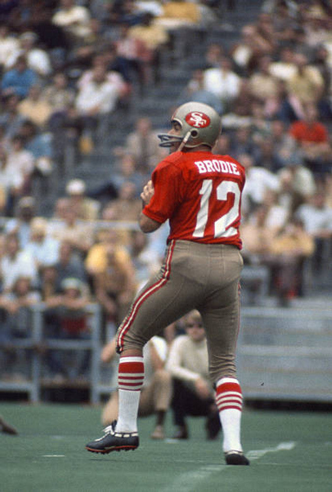 SF 49ers 1969 Throwback Home Custom Jersey Name Number, Retro Stitched Jersey