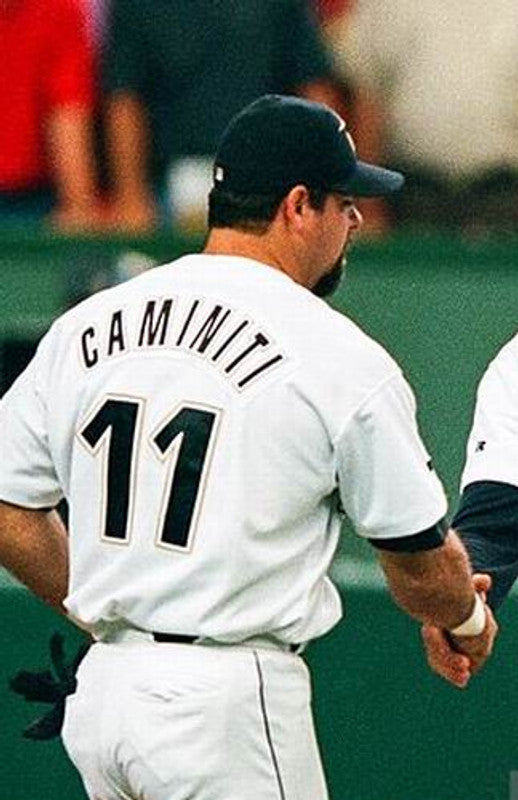 Ken Caminiti Houston Astros 1994 Baseball jersey retro stitched fan gear RTJ00273