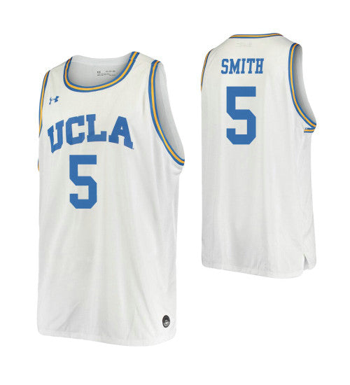 Chris Smith College Basketball Jersey White UCLA Bruins retro stitched fan jersey RTJ6042 image 1