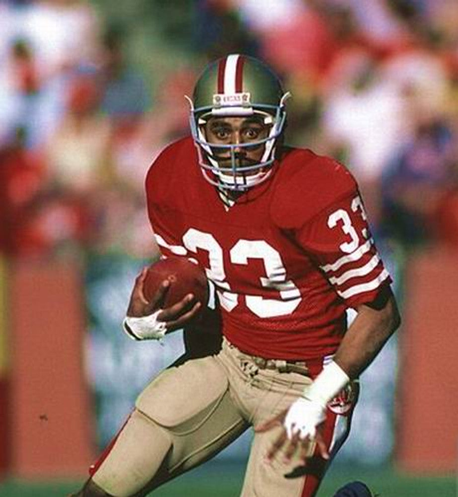 ROCR SF 49ers 1988 Throwback Home Football Jersey, Retro Stitched Jersey