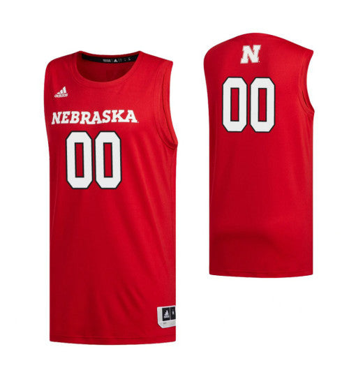 Nebraska Cornhuskers 00 Custom College Basketball Swingman Jersey Scarlet retro stitched fan jersey RTJ9095 image 1