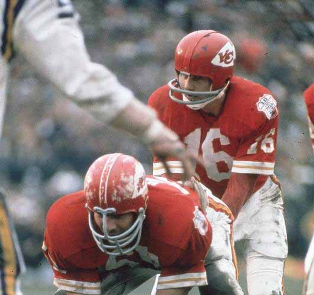 LEDA KCC 1969 Throwback Home Football Jersey, Retro Stitched Jersey