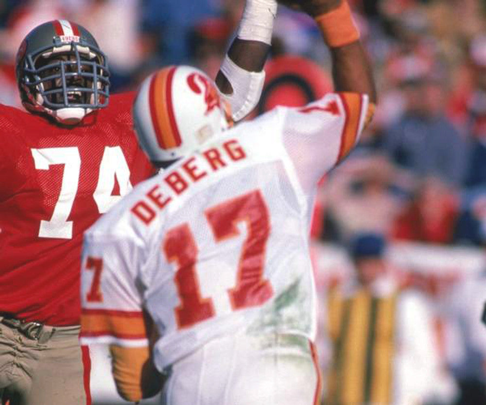 Tampa Bay Buccaneers Steve Deberg 1984 Throwback Football Jersey product image