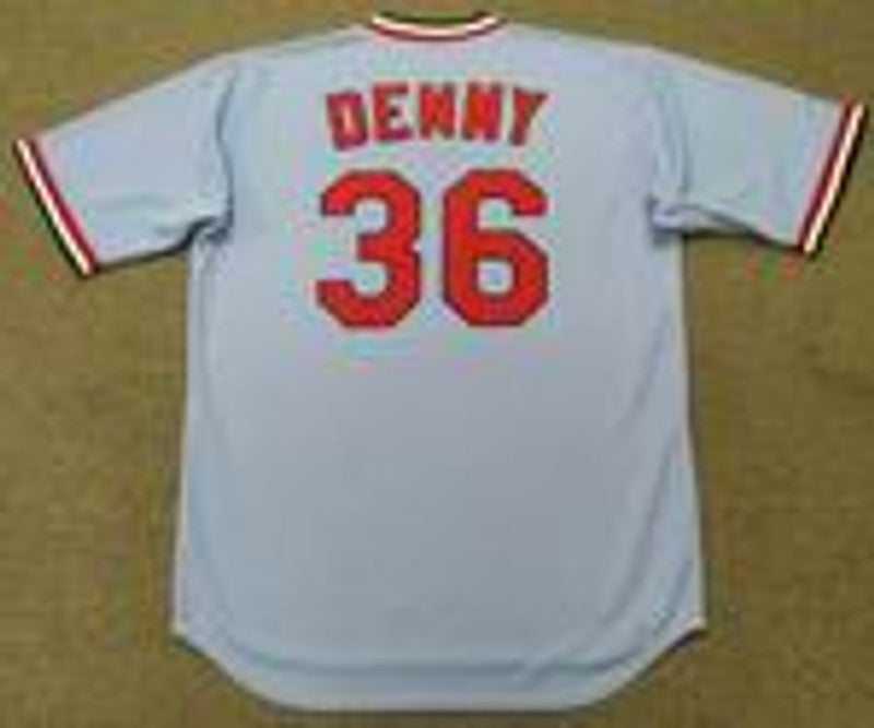 John Denny St. Louis Cardinals 1978 Baseball jersey retro stitched fan gear RTJ00428