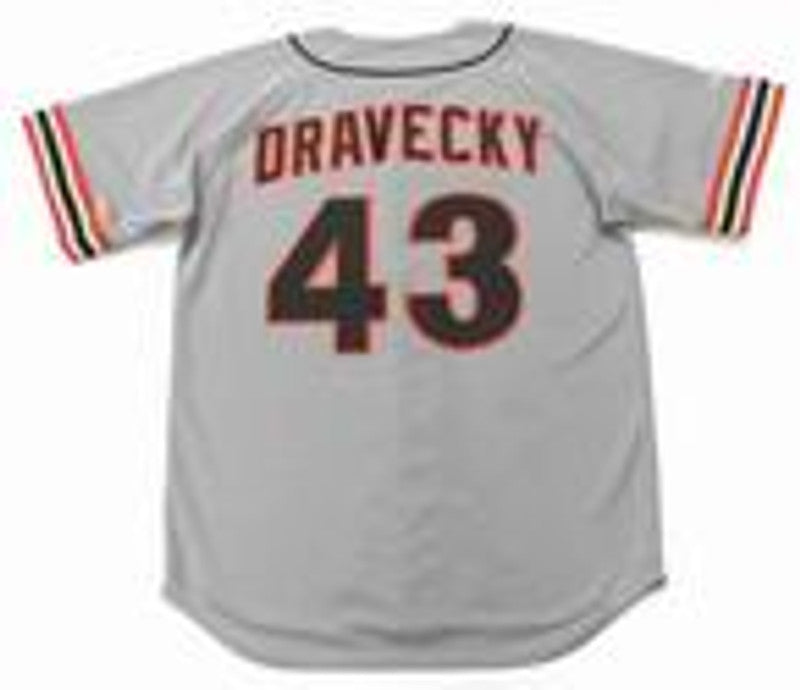 DD SFG 1987 Cooperstown Away Baseball Stitched Jersey, Vintage Baseball Jersey, Retro Sewn Jersey