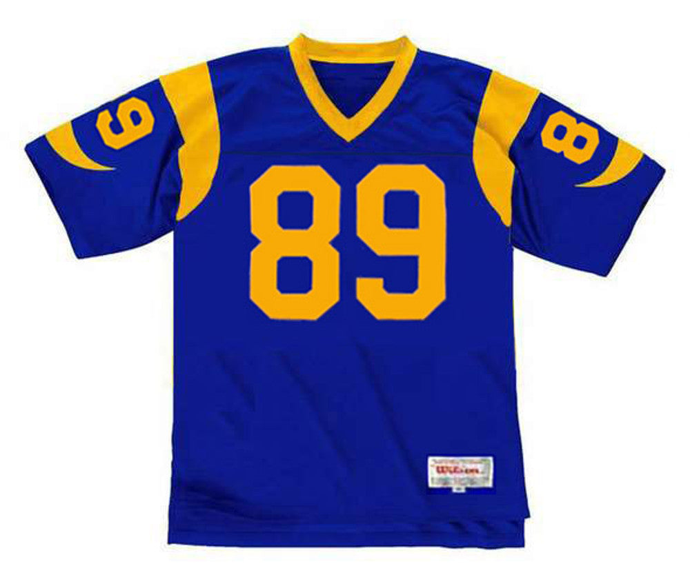 FRDR LAR 1975 Throwback Football Jersey, Retro Stitched Jersey