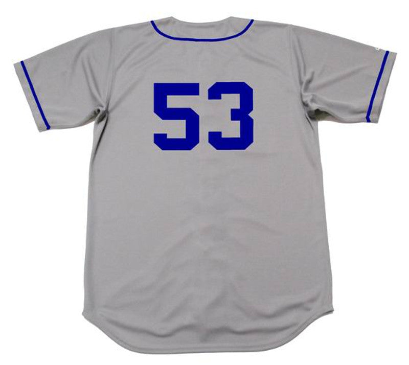 DD BD 1957 Cooperstown Away Baseball Stitched Jersey, Vintage Baseball Jersey, Retro Sewn Jersey