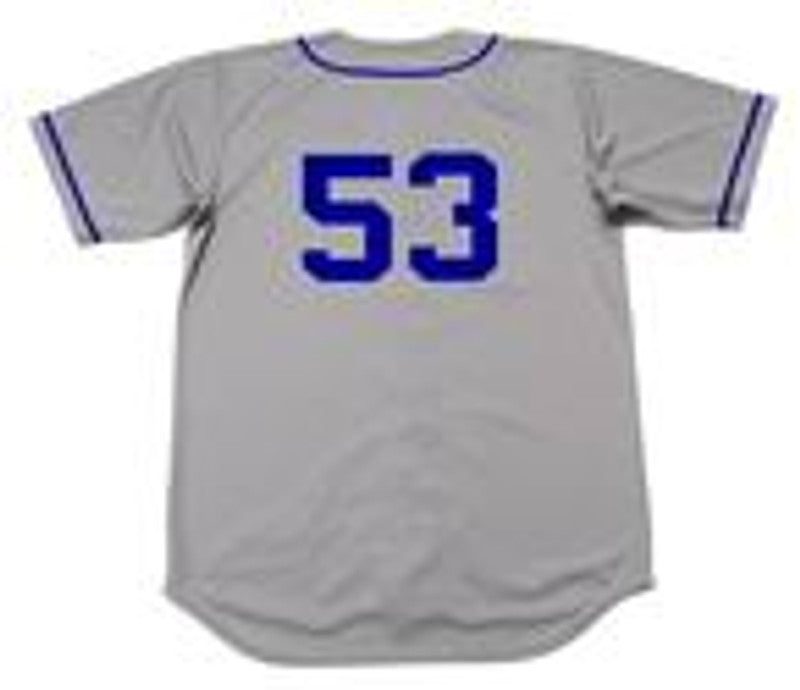 DD BD 1957 Cooperstown Away Baseball Stitched Jersey, Vintage Baseball Jersey, Retro Sewn Jersey