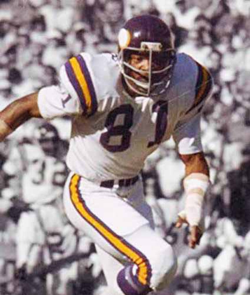 Minnesota Vikings Carl Eller 1975 Away Throwback Football Jersey product image