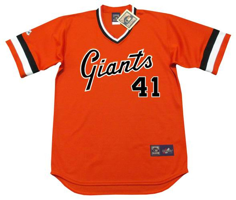 DE SFG 1982 Cooperstown Alternate Stitched Jersey, Vintage Baseball Jersey, Retro Sewn Jersey