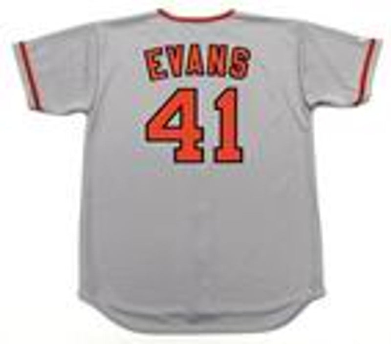 DE SFG 1976 Cooperstown Away Baseball Stitched Jersey, Vintage Baseball Jersey, Retro Sewn Jersey