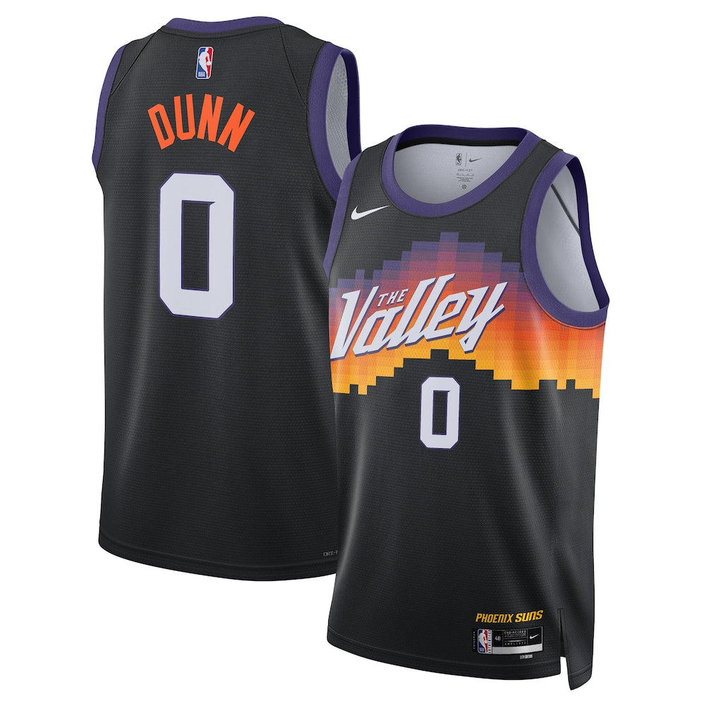Phoenix Suns Ryan Dunn 2025-26 City Edition Swingman Black Jersey product image