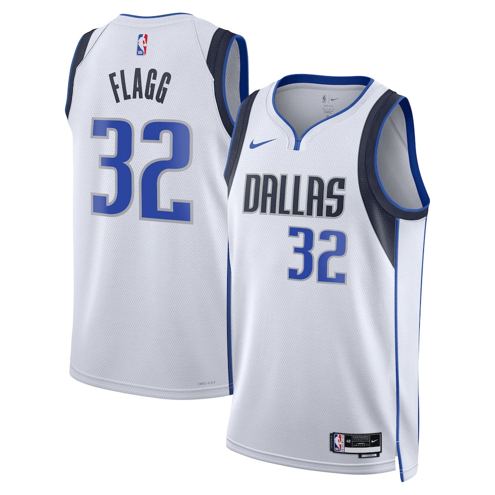 Dallas Mavericks Cooper Flagg 2025 Association Edition Swingman White Jersey product image