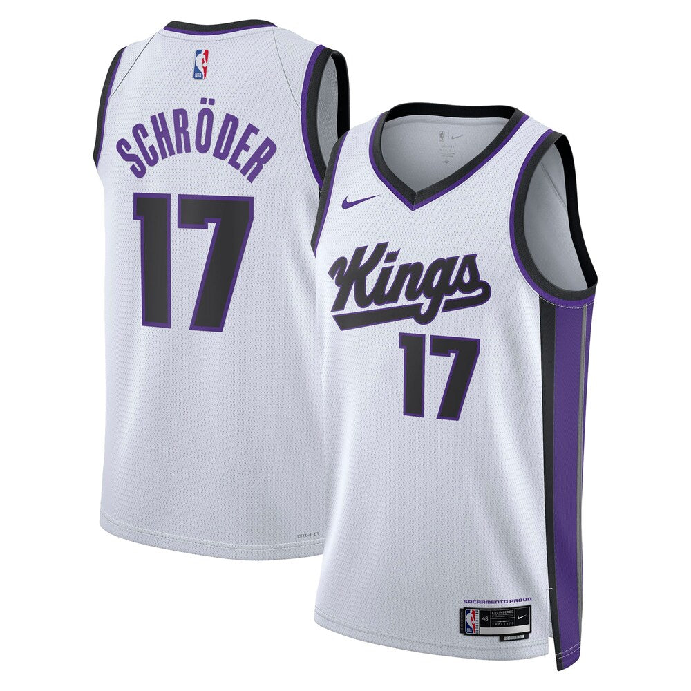 Sacramento Kings Dennis Schrder Association Edition Swingman White Jersey product image