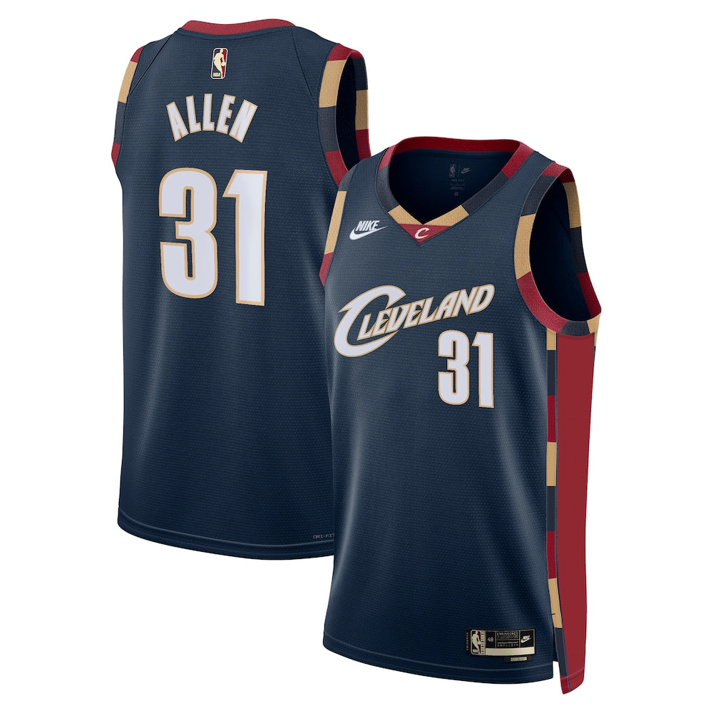 Cleveland Cavaliers Jarrett Allen Classic Edition Navy Jersey product image