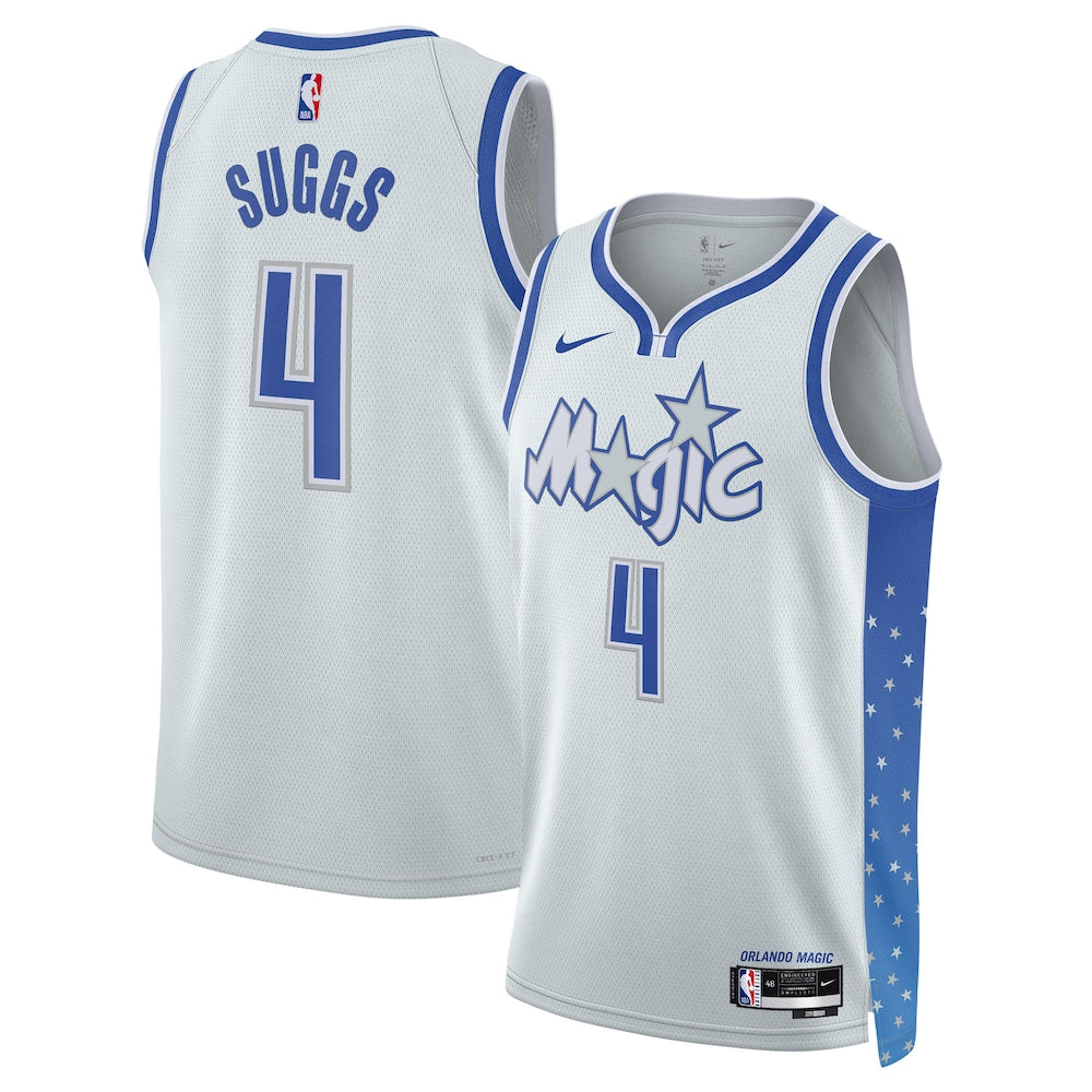 Orlando Magic Jalen Suggs 2025-26 City Edition Swingman White Jersey product image