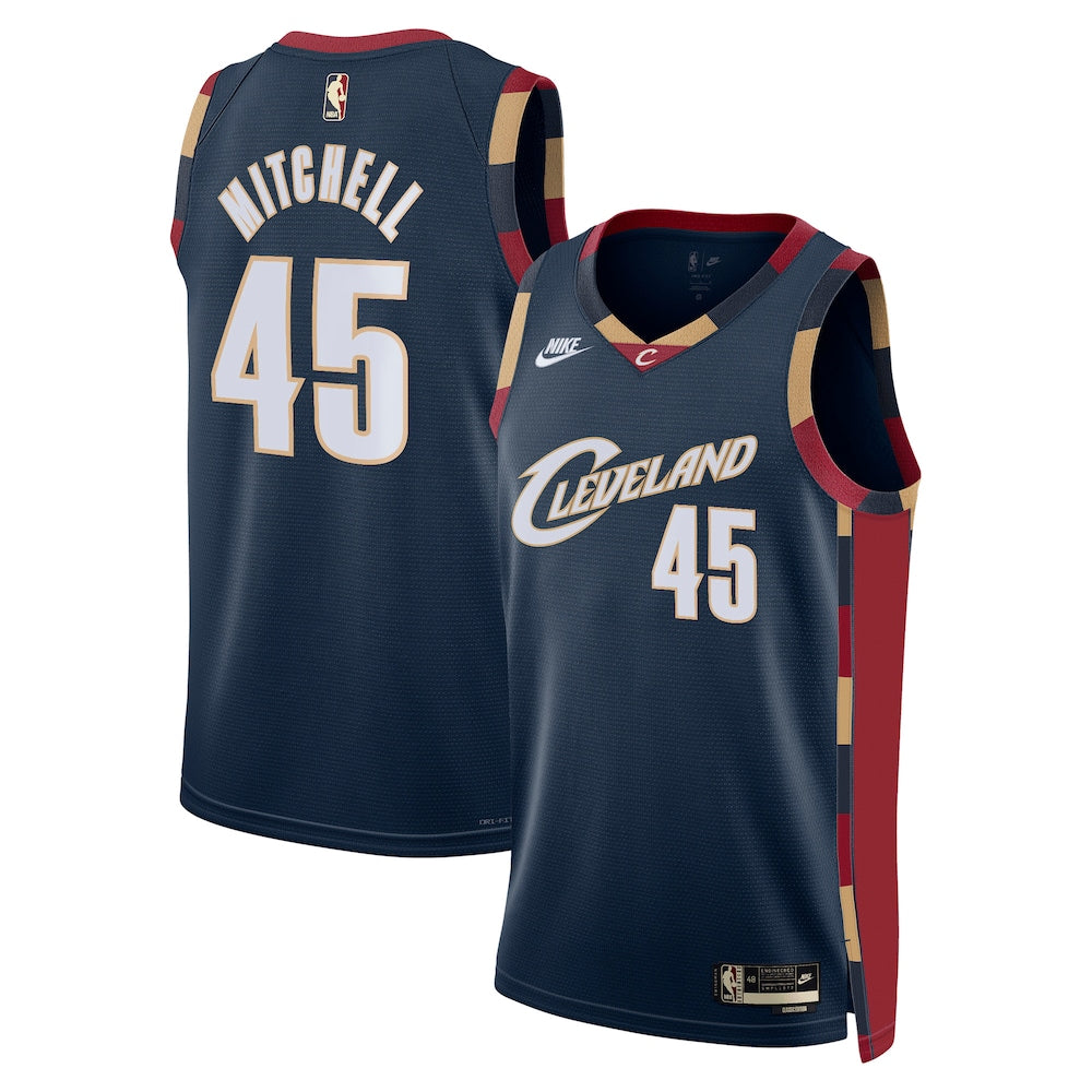 Cleveland Cavaliers Donovan Mitchell Classic Edition Navy Jersey product image