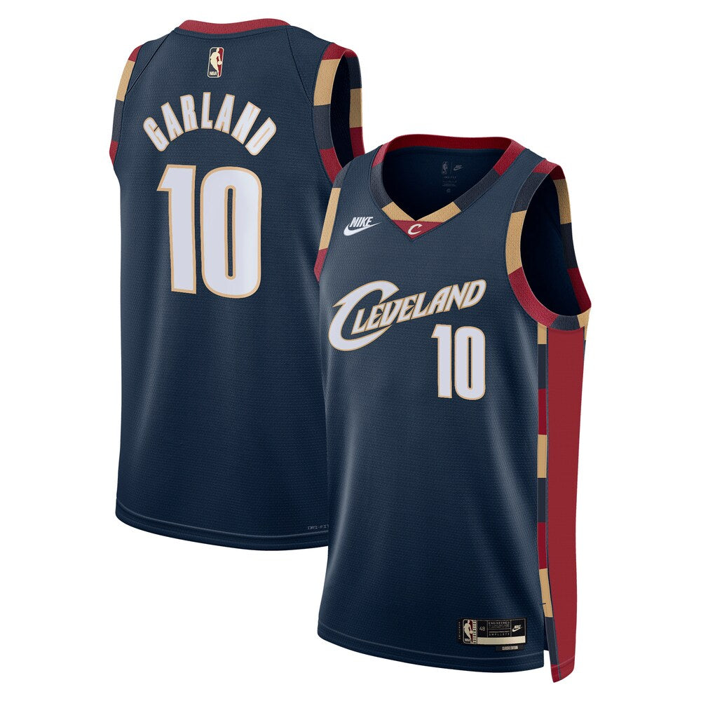 Cleveland Cavaliers Darius Garland Classic Edition Navy Jersey product image