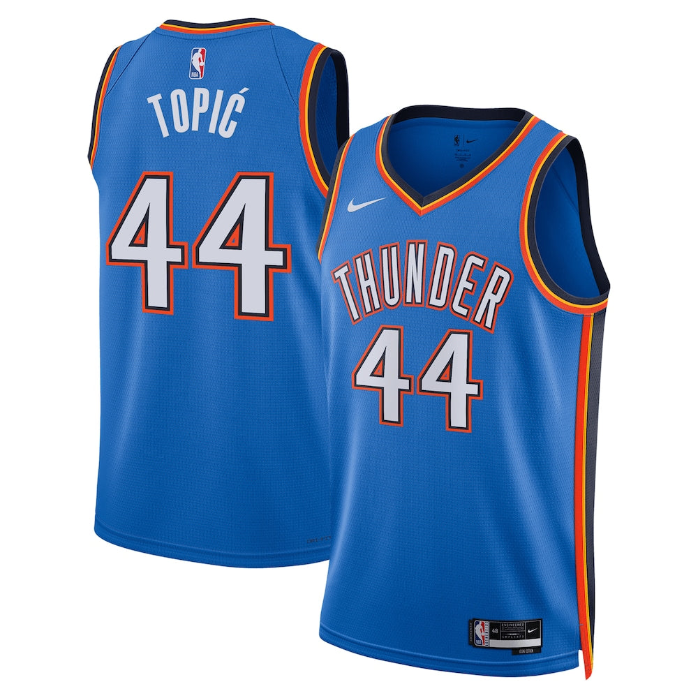 Oklahoma City Thunder Nikola Topi? Swingman Blue Jersey product image