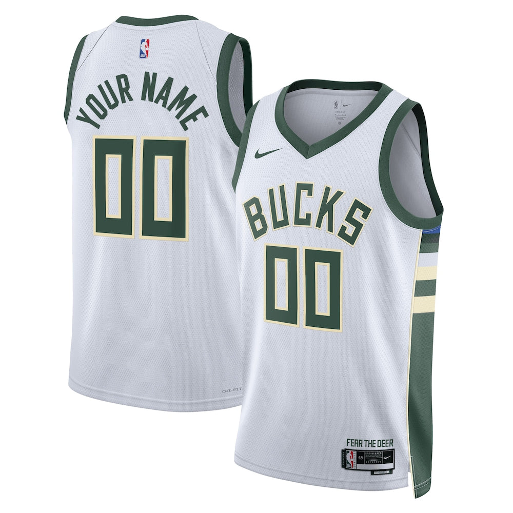 Milwaukee Bucks Custom Swingman Jersey product image