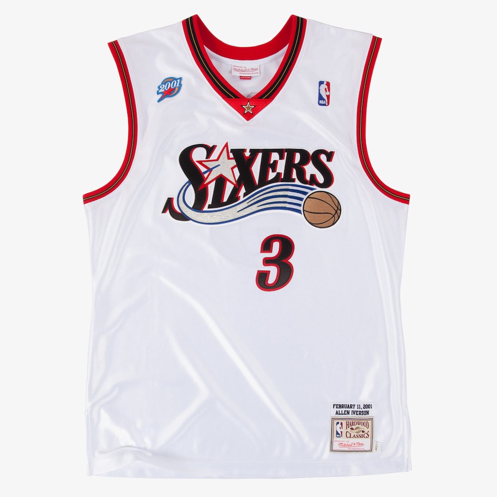 Philadelphia 76ers Allen Iverson 2001 Mitchell & Ness Jersey product image