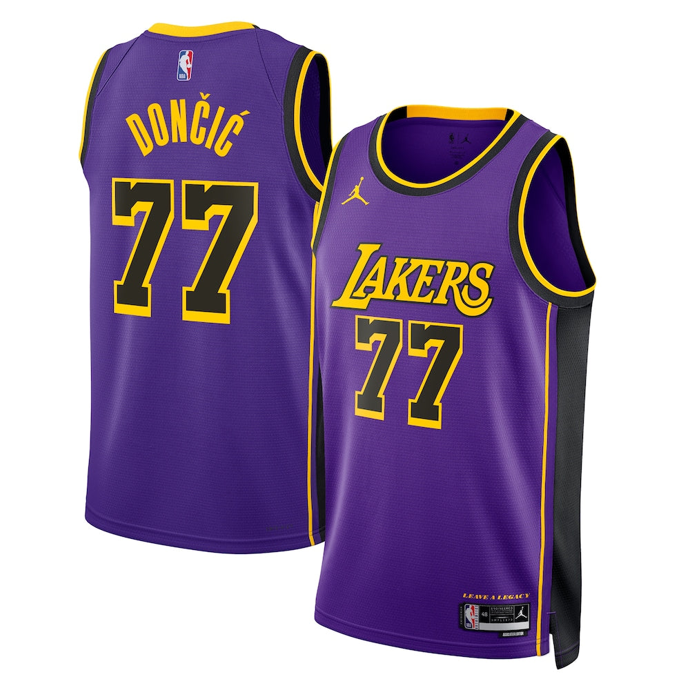 Los Angeles Lakers Luka Don?i? Statement Edition Swingman Purple Jersey product image