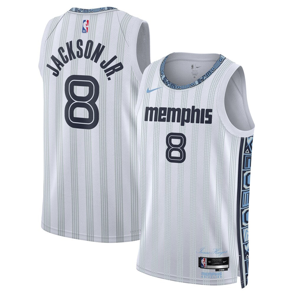 Memphis Grizzlies Jaren Jackson Jr 2025-26 City Edition Swingman Gray Jersey product image