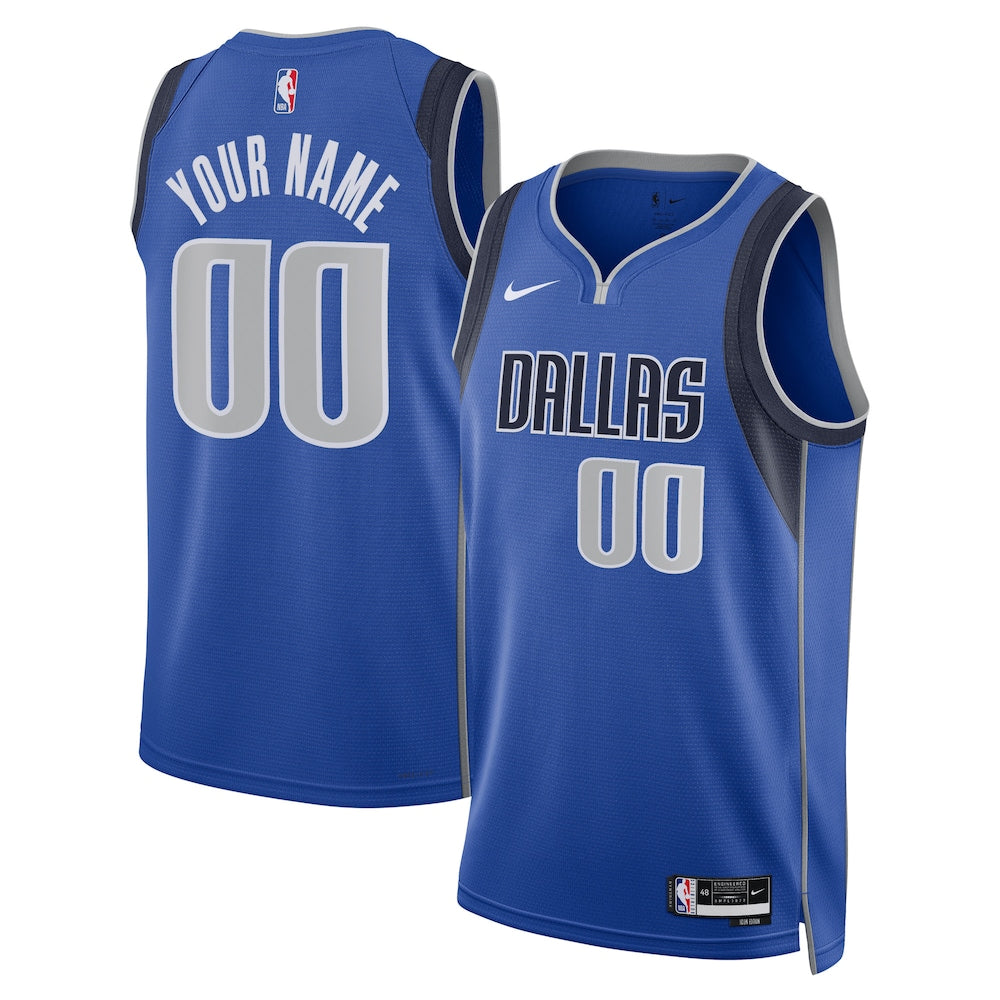 Dallas Mavericks Icon Swingman Jersey Custom retro stitched fan jersey RTJ12988 image 1