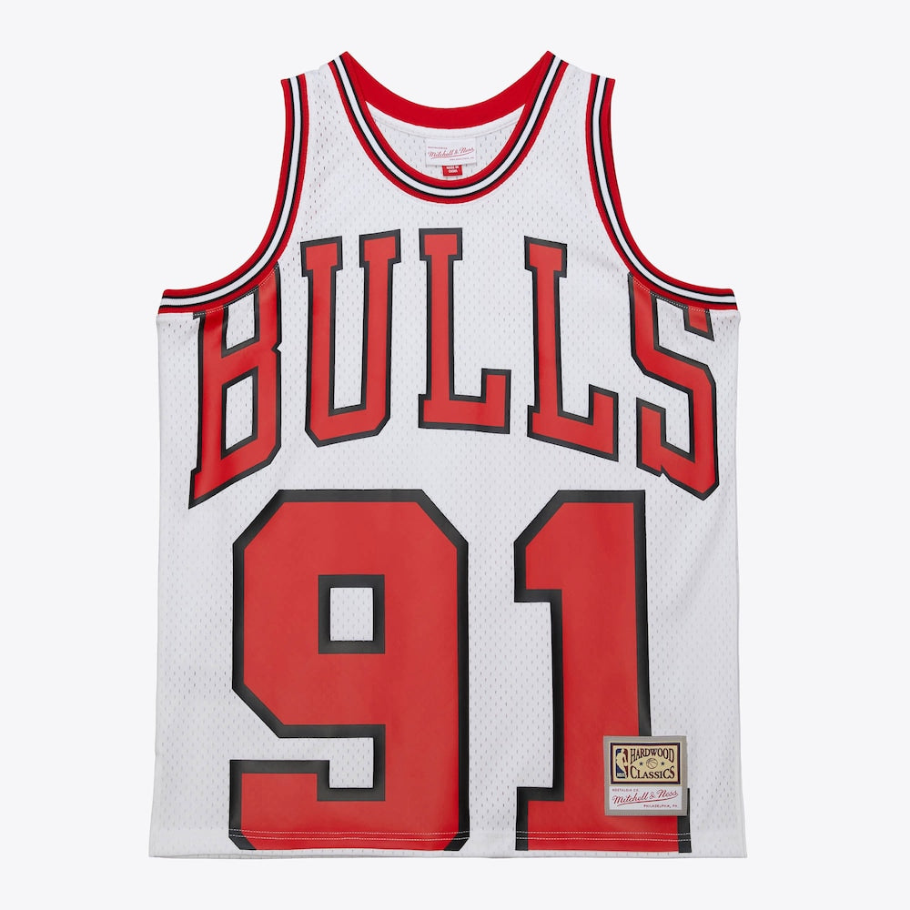 Chicago Bulls M&N Maxxed Out Jersey 1997 Dennis Rodman retro stitched fan jersey RTJ12797 image 1