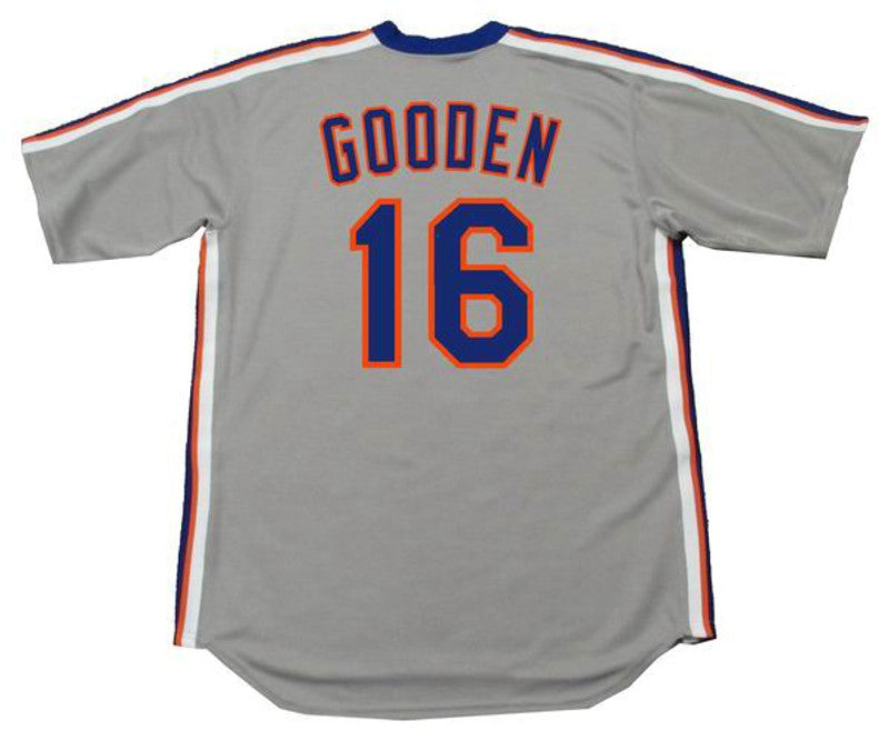 DG NYM 1987 Cooperstown Away Baseball Stitched Jersey, Vintage Baseball Jersey, Retro Sewn Jersey
