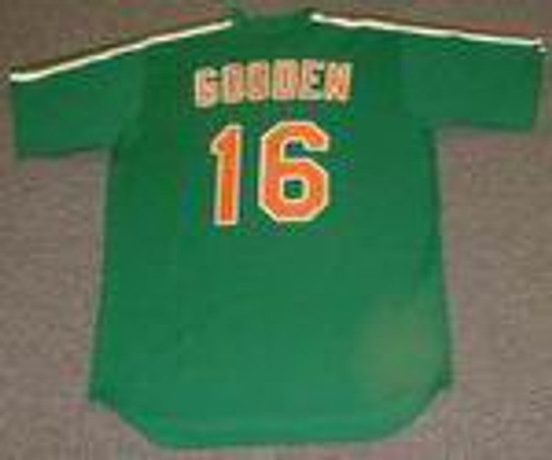 DG NYM 1985 Cooperstown Throwback St. Pattys Day Baseball Stitched Jersey, Vintage Baseball Jersey, Retro Sewn Jersey