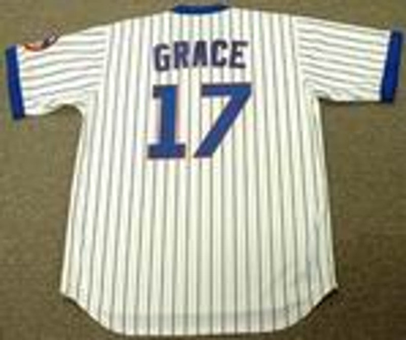 Mark Grace Chicago Cubs 1989 Baseball jersey retro stitched fan gear RTJ00036