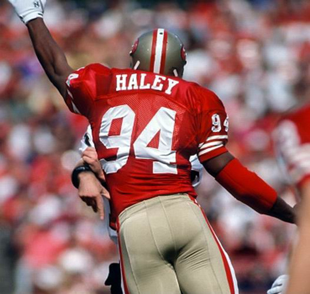 San Francisco 49ers Charles Haley 1988 Home Throwback Football Jersey product image
