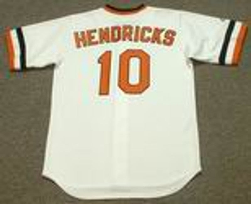 Elrod Hendricks Baltimore Orioles 1974 Baseball jersey retro stitched fan gear RTJ01023