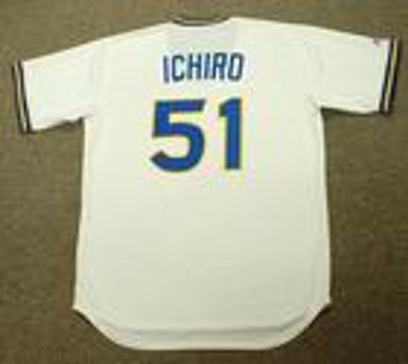 Ichiro Suzuki Seattle Mariners 1970s Baseball jersey retro stitched fan gear RTJ00717