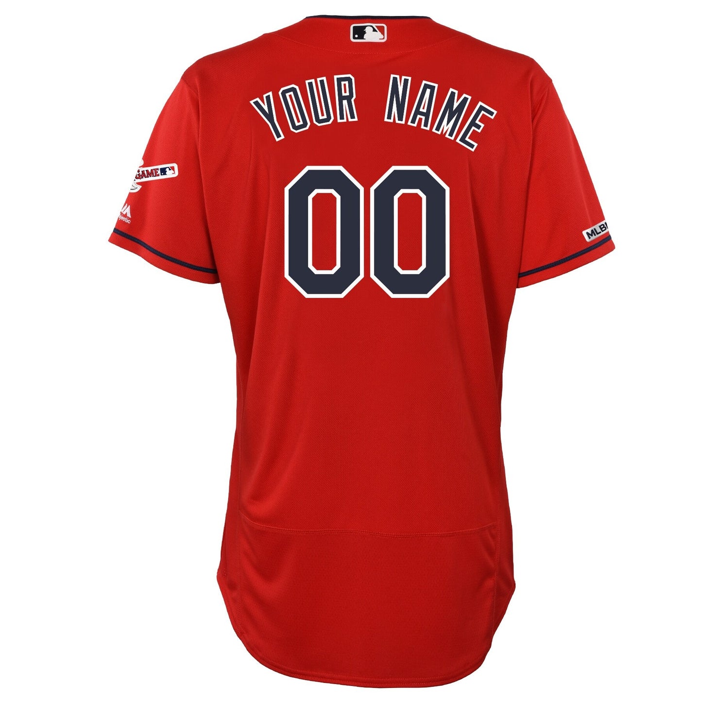 Ci Scarlet Alternate 2019 All Star Game Patch Flex Base Team Jersey retro stitched fan jersey RTJ12669 image 3