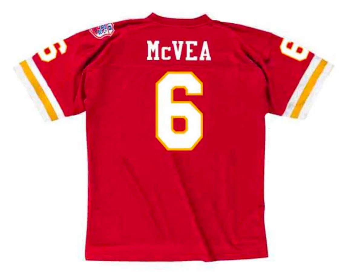 WarrenMc KCC Throwback Home Football Jersey, Retro Stitched Jersey