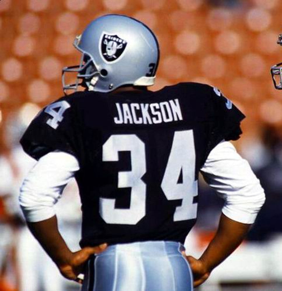 Los Angeles Raiders Bo Jackson 1987 Home Throwback Football Jersey product image