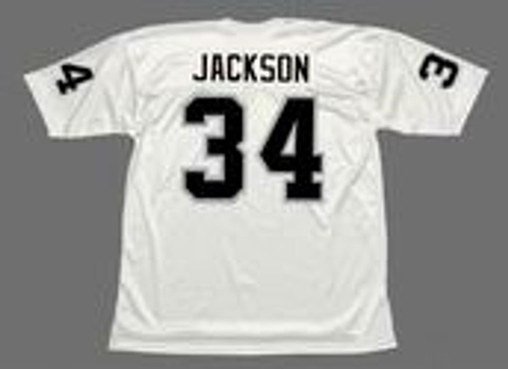Los Angeles Raiders Bo Jackson 1987 Away Throwback Football Jersey product image
