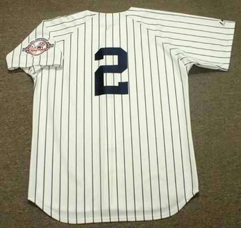 DJ NYY 2003 Cooperstown Home Baseball Stitched Jersey, Vintage Baseball Jersey, Retro Sewn Jersey