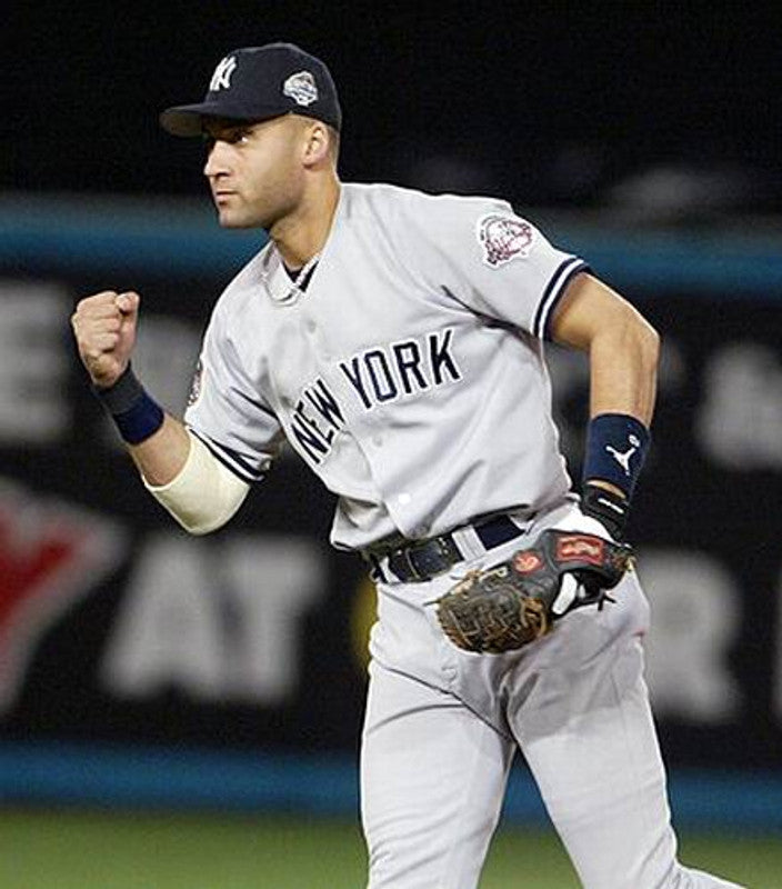 DJ NYY 2003 Throwback Away Baseball Stitched Jersey, Vintage Baseball Jersey, Retro Sewn Jersey